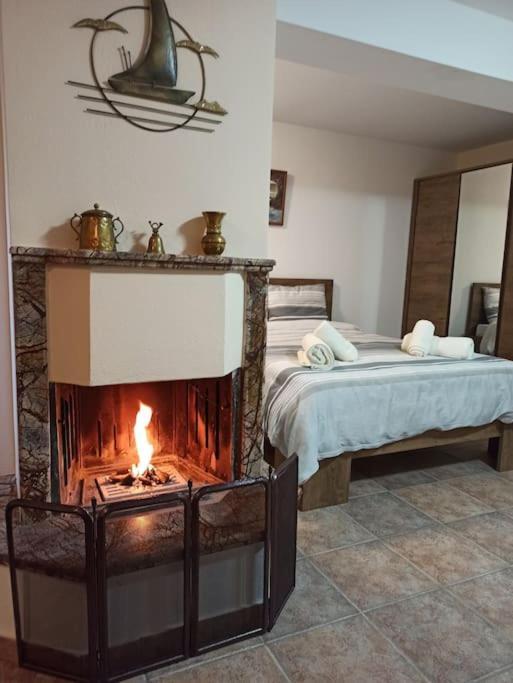 Pelion Mountain & Sea Villa - Private Studio Ano Gatzea Экстерьер фото