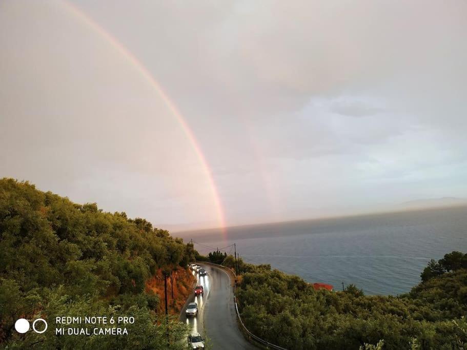 Pelion Mountain & Sea Villa - Private Studio Ano Gatzea Экстерьер фото